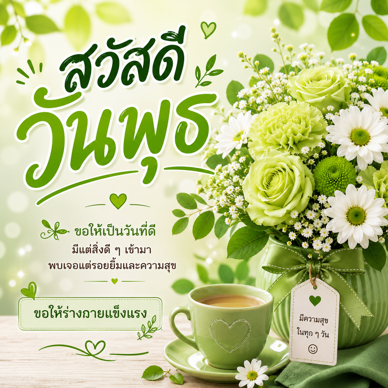 สวัสดีวันพุธ 08/07/2026