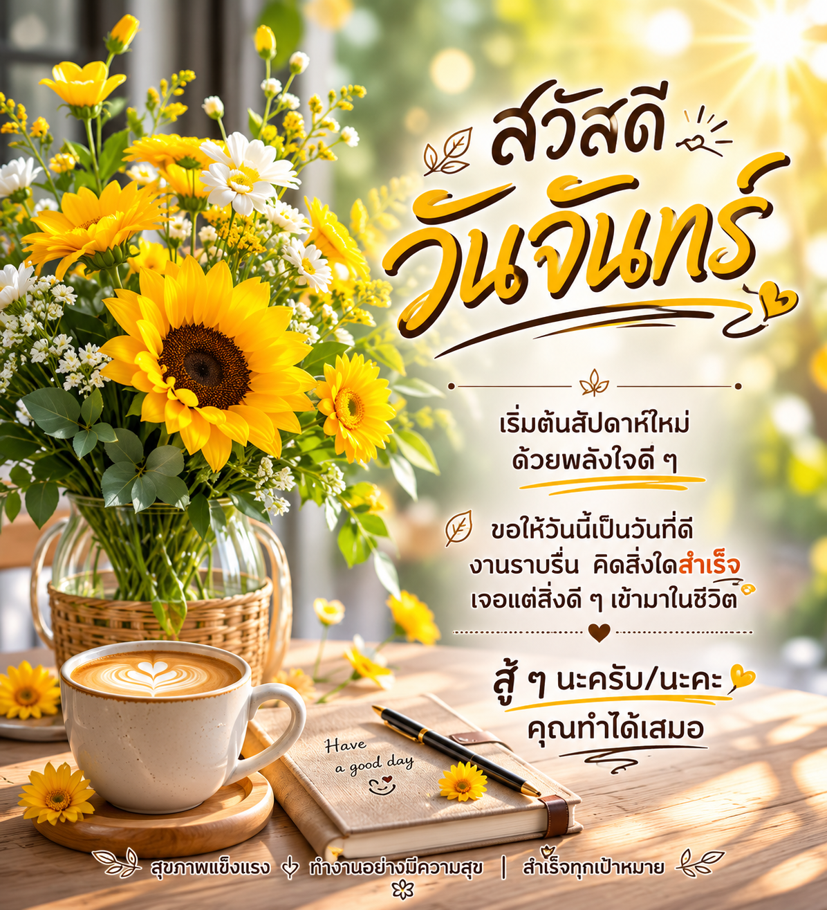 สวัสดีวันจันทร์ 06/07/2026